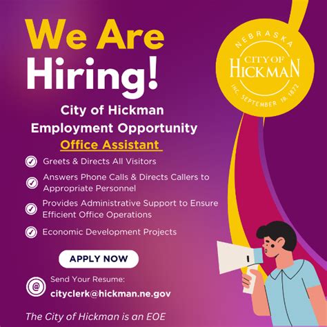 hickman city|Hickman City Offices.
